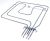 88028662 400754 ELEMENT OBEN GRILL