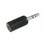 ADAPTADOR JACK MACHO 3,5MM / JACK HEMBRA 2,5 MM, ESTÉREO