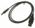 82197 Cable de alimentación USB > conector DC 5,5x2,1mm macho, 1m