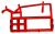 40006185 Lente color rojo