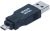 65036 Adaptador USB Micro-B macho - USB2.0 A macho