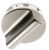 063280 THERMOSTATKNEBEL EDELSTAHL-OPTIK