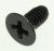 6003-001238 SCREW-TAPTITE;FH,+,S,M4,L8,ZPC(BLK),SWRC