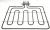73891 RESISTENCIA SUPERIOR (GRILL)