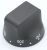 3550376465 MANDO,TERMOSTATO,NEGRO