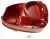 147 0412 500 Oberer Gehäuseteil rot Power P10
