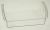 529905 DOOR TRAY-HALF H54 BK000 NES