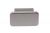 WQ866400 TAPA USB, COLOR PLATEADO