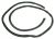 Goma De Escotilla ,adaptable paraBO01B 5505000000