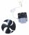 Motor Ventilador ,adaptable paraERY1402AOW 4370000000