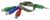 30075629 Cable estéreo a PASSEND FÜR RCA 15cm R/B/G (YPbPr)