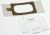 441244 Ventana de display incl. cinta adhesiva DW90.2