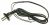 KW714190 Conjunto de cable de alimentación negro enchufe UE KM285/286/287
