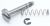 Tornillo ,adaptable paraFC708001 5401000000