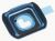 GH98-35903D PASSEND FÜR SAMSUNG SM-G920F GALAXY S6 - KAMERA RING / BLENDE BLAU