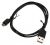 CABLE MICRO USB TIPO B-MACHO/ USB MACHO TIPO A, NEGRO, 1M