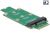 62591 Adaptador M.2 NGFF > mSATA