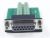 65274 Adaptador Sub-D 15 pines Gameport hembra > bloque de bornes 16 pines