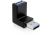 65340 Adaptador USB 3.0 conector-enchufe acodado 270° vertical