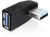 65342 Adaptador USB 3.0 conector macho-hembra acodado 270° horizontal
