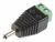 65434 Adaptador DC 1,3x3,5mm macho > bloque terminal 2 PIN