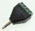 65453 Adaptador jack 3,5mm > bloque de conexión 4 pin