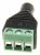 65455 Adaptador jack hembra 3,5mm a bloque de conexión de 3 polos