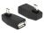 65474 Adaptador USB Micro-B enchufe > USB 2.0-A toma OTG en ángulo de 90°