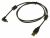 83147 Kabel USB-A Stecker > USB Micro-B Stecker gewinkelt 90° links