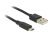 83272 Cable de datos y carga USB a Micro USB con indicador LED