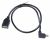 83356 Kabel USB Mini Stecker gewinkelt > USB 2.0-A Buchse OTG 50C