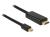 83700 Cable Mini DisplayPort 1.1 conector > conector HDMI-A 3m