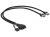 83829 Kabel USB 3.0 Pfostenbuchse + USB 2.0 Pfostenbuchse > 2 x US