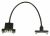 85109 Kabel USB 2.0 Micro-B Buchse zum Einbau > USB 2.0 Typ-A Buchse