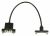 85109 KABEL USB 2.0 MICRO-B BUCHSE ZUM EINBAU > USB 2.0 TYP-A BUCH