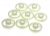 JUEGO DE 8 RUEDAS CESTA INFERIOR LAVAV.INDESIT C00056347