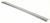 563772 GLASS SHELF PROFILE A54 FRT L396 AL