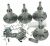 1784430053 C00898220 KIT DE MONTAJE PARA PUERTA