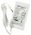 25.T9DM9.001 ADAPTER.12V.5A.1.2M.WHITE.2MM.STRAIGHT