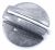 2FT619 THERMOSTATKNOPF TURBO SF® 4 SERIES GRAU STRICH