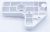 3029900348 SCHARNIERABDECKUNG, LINKS, WEISS