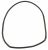 Goma De Escotilla ,adaptable paraWF82 5505000000