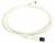 CABLE DE RED CAT8.1, RJ45, F/FTP(PIMF), BLANCO, 3M, LSOH