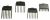 9133463667 C00915400 PEINE (1/8 3MM,1/4 6MM,3/8 9MM,1/2 12MM)