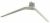 ZYR28000-AA C00930306 STD GR. LEFT BOOM.65 CRYSTAL PRO.SIL.P.