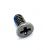 4210715 MACHINE-TAPPING SCREW CM 1.4×2.5 BLACK NICKEL(HEAD DIAMETERΦ2.5 HEAD THINKNESS0.4) LOCKING