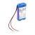 7,34V-2850MAH 2447-3030-05 LITHIUM-ION AKKUPACK, 71X39X18MM MIT LITZEN