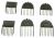 BO1010 HAIR CLIPPER AND BEARDTRIM KIT 11500-11502