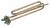 32029912 Resistencia calefactora 2kW230V L920 cobre curvada
