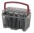 42225167 MOVABLE PLASTIC SET BASKET GR-2-VER/RED